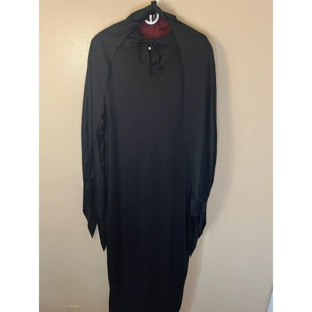 Spirit Halloween grim reaper costume w/ hood, gloves, sash